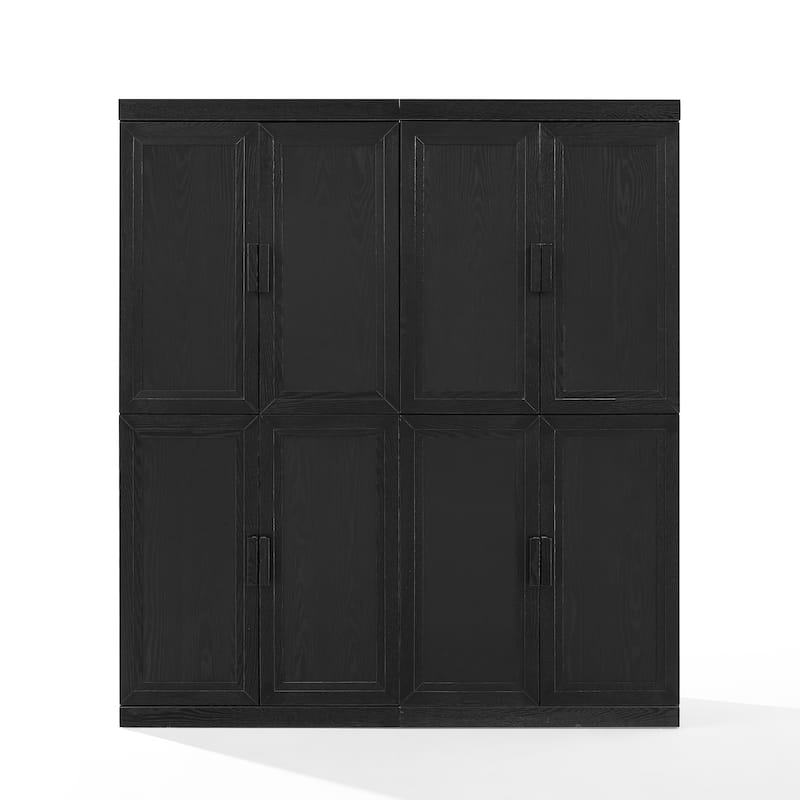 Crosley Essen 2Pc Kitchen Pantry Storage Cabinet Set