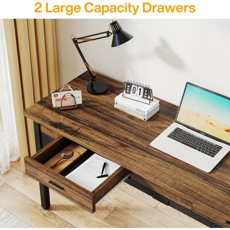 78.7 Inches Two Person Desk Large Executive Office Desk