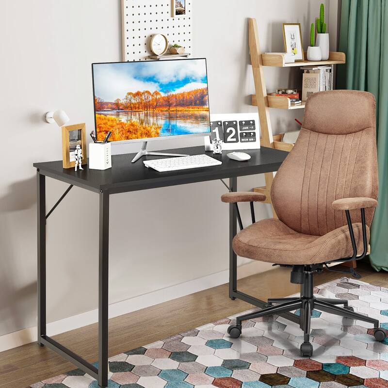 Costway Computer Desk Writing Workstation Study Laptop Table Home