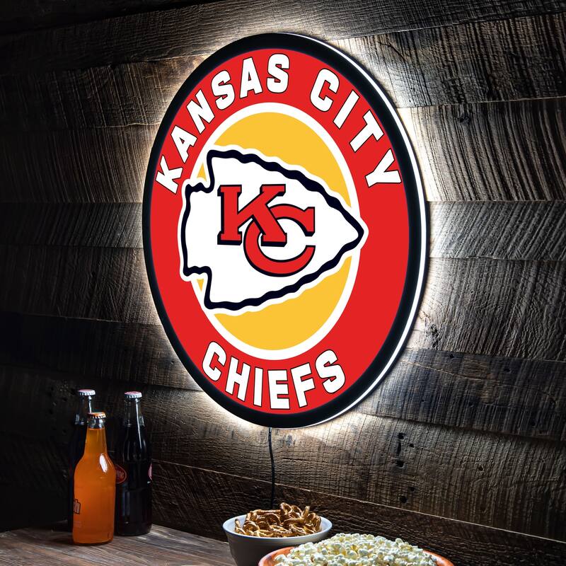 Kansas City Chiefs LED Lighted Sign