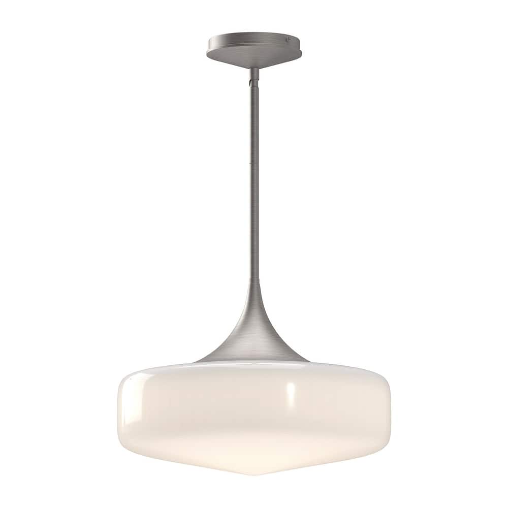 Alora Lighting PD440814GO Lincoln 14" Wide Pendant with Glossy Opal