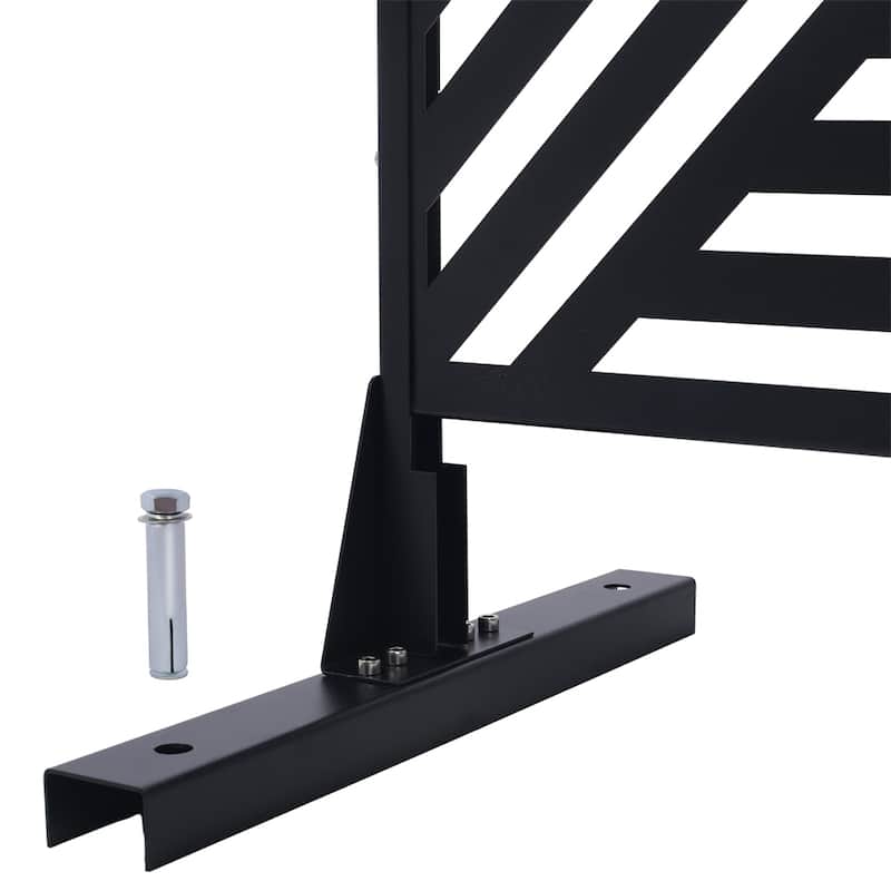 Outdoor & Indoor Freestanding Privacy Screen Privacy Screen 76"H×48"W