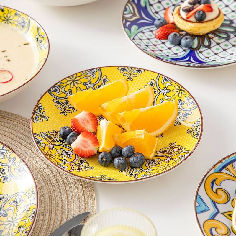 Vancasso Boho Porcelain 16-piece Dinnerware Set(Service for 4)