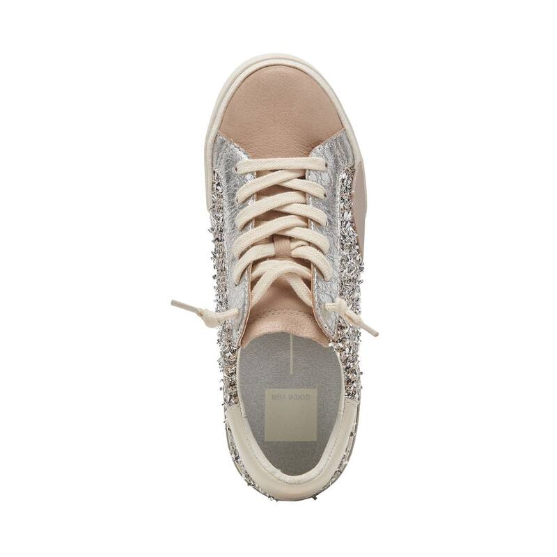 Dolce Vita Zina Leather Lace-Up Sneaker