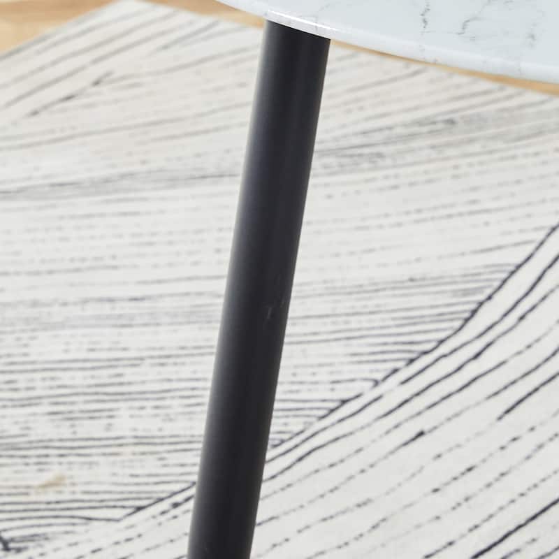 Modern Minimalist Circular Dining Table