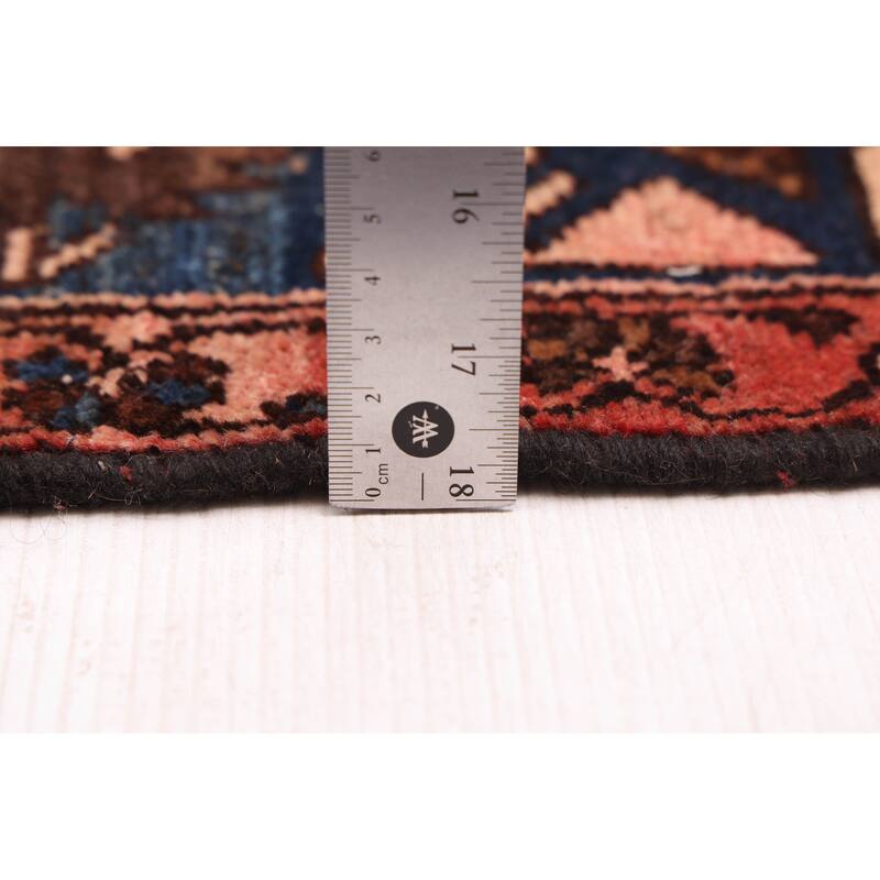 ECARPETGALLERY Hand-knotted Konya Anatolian Dark Copper Wool Rug - 4'3 x 9'4