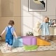 preview thumbnail 7 of 16, Foam Play Set for Toddlers and Children, Easy-to-clean 4 Piece Soft Indoor Climber & Safe Kids Climbing Set