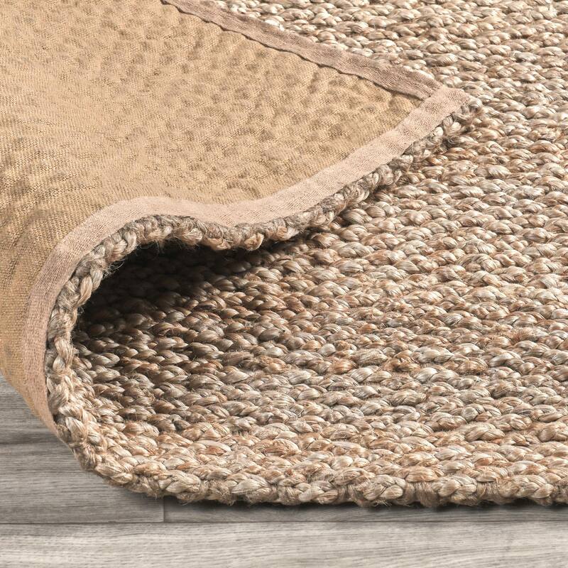 Villa by Classic Home Santa Cruz Jute Handwoven Accent Rug