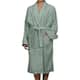 Superior Luxurious 100-percent Combed Cotton Unisex Terry Bath Robe - Extra Large - Sage