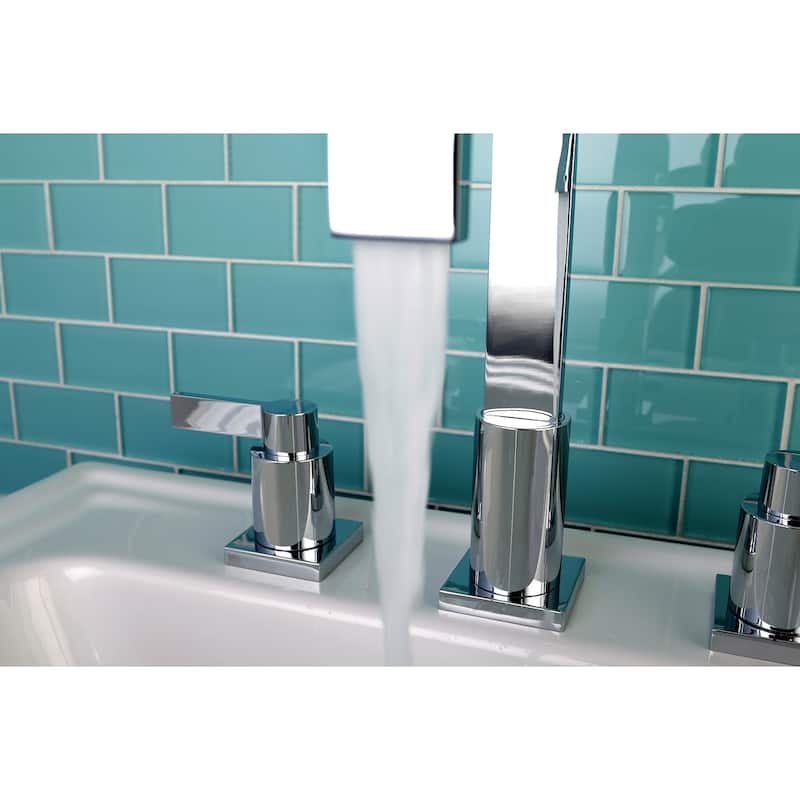 Kingston Brass NuvoFusion 1.2 GPM Widespread Bathroom Faucet with