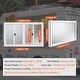 preview thumbnail 14 of 12, Service Window , Aluminum Alloy Food Truck Service Window Sliding Windows & Awning Door & Drag Hook