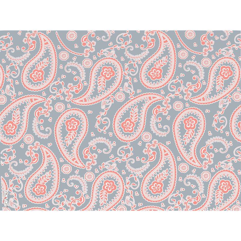 Tervis Paisley Pattern Made in USA Double Walled Insulated Travel Tumbler, Clear