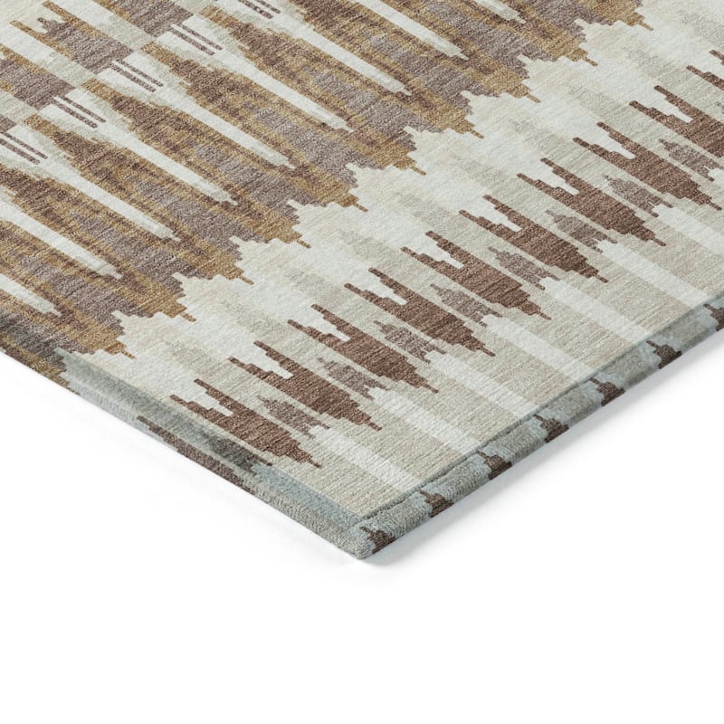 Machine Washable Indoor/ Outdoor Chantille Moroccan Rug