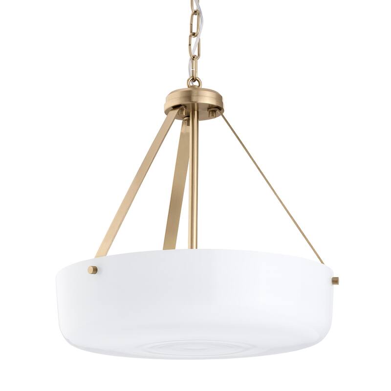 Progress Lighting P500507 Lieon 3 Light 16" Wide Pendant / Converts to