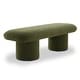 preview thumbnail 4 of 14, Poly & Bark Este Bench - Boucle Mid Century Modern