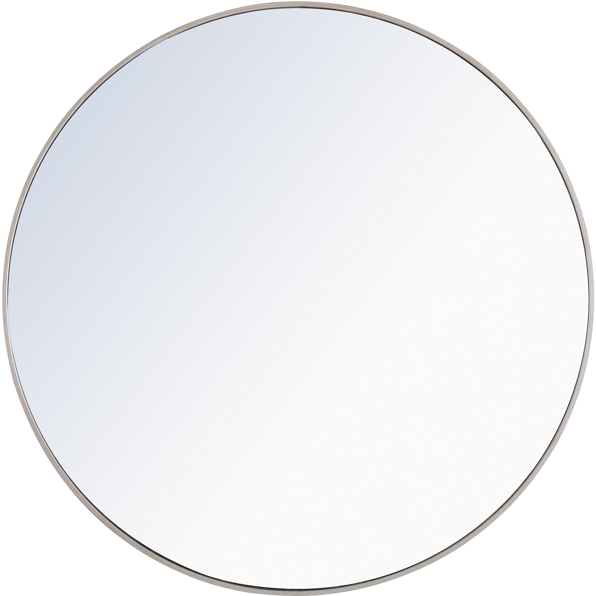 Elegant Lighting Eternity 42" Diameter Circular Beveled Metal Framed