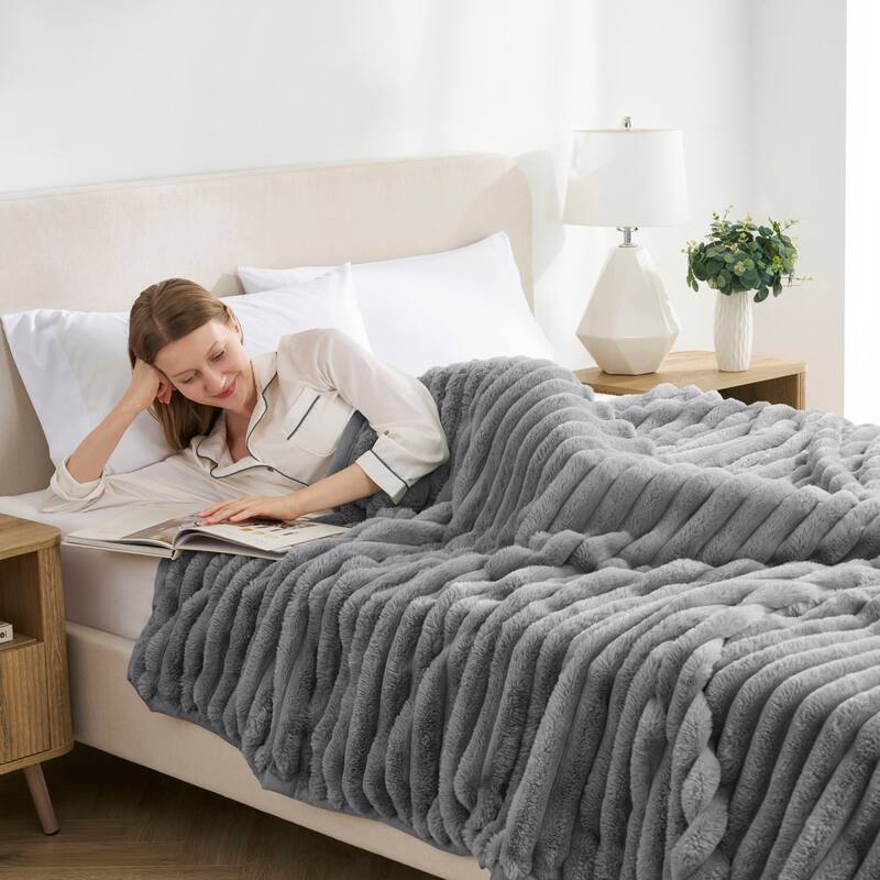 Empyrean Microplush Fleece Blanket - Ultra-Soft - Cozy Fuzzy Warm