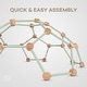 preview thumbnail 13 of 23, Comfy Cubs Wooden Climbing Toys for Toddlers 3-6 - Montessori Climber for Kids - Easy to Assemble
