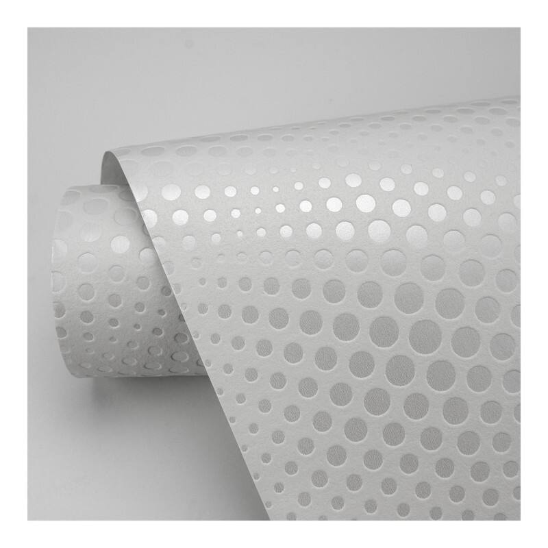Advantage Milo White Bubble Geometric Wallpaper - 20.9 x 396 x 0.025