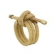 preview thumbnail 1 of 4, Table Napkin Rings With Knotted Rope Design (Set of 4)
