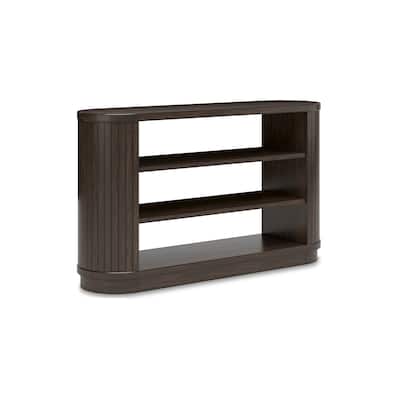 Signature Design by Ashley Korestone Warm Brown 60" Credenza - 57.88"W x 16"D x 34"H