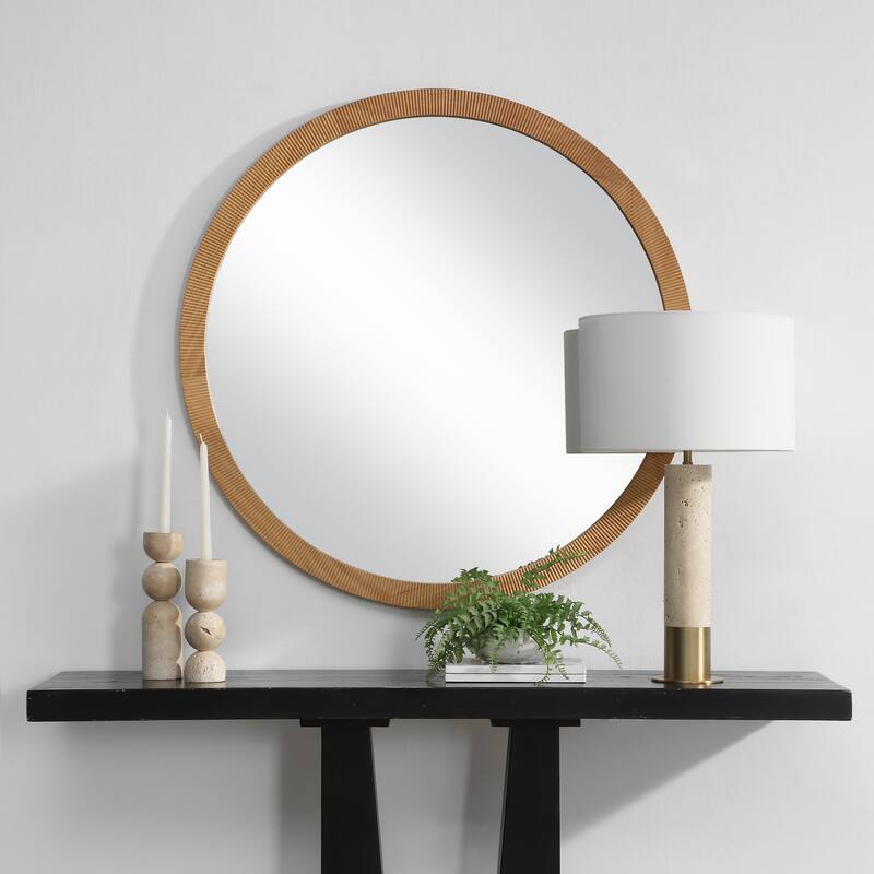 Noto Decorative Wall Mirror - 40x40x1.25