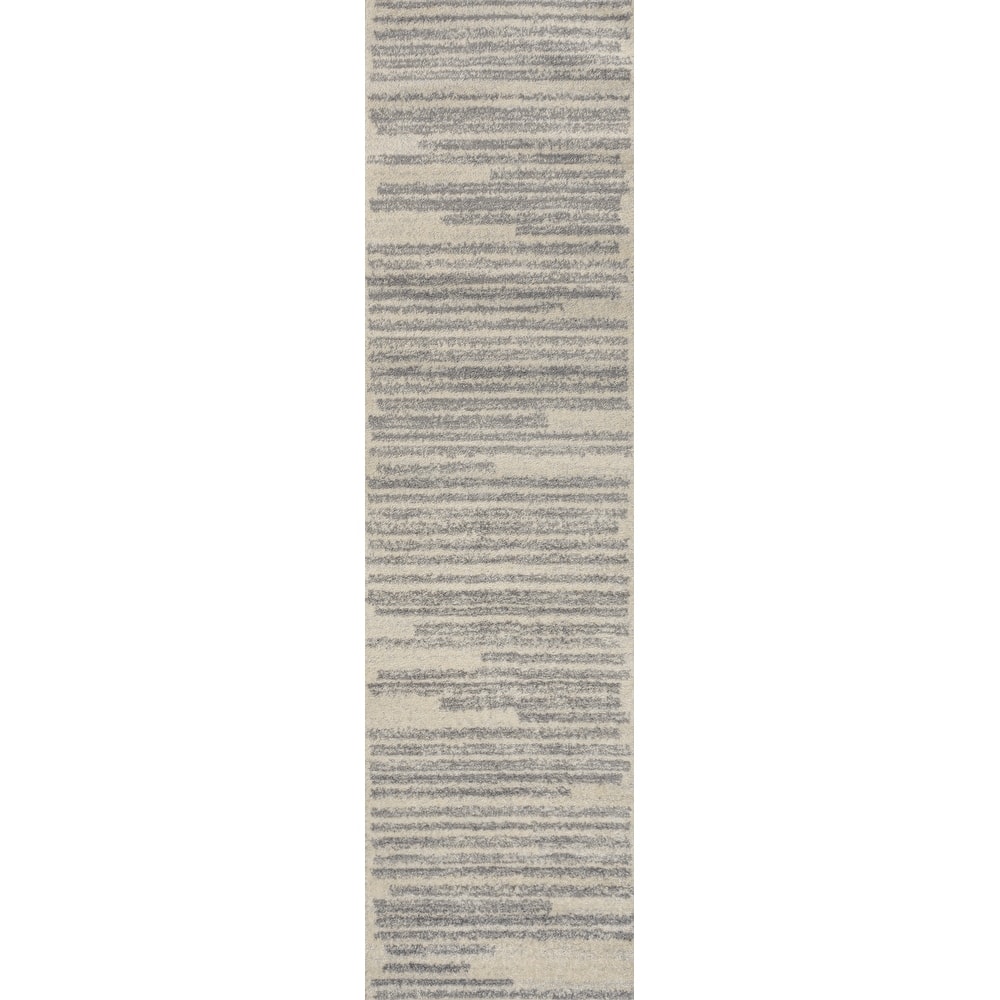 JONATHAN Y Aksil Modern Berber Stripe Area Rug