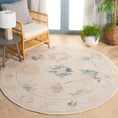 SAFAVIEH Handmade Abstract Fabiana Wool Rug