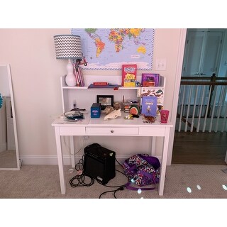 Simple Living Foster Desk with Hutch