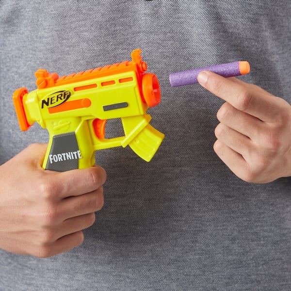 Shop Fortnite Micro Ar L Nerf Microshots Dart Firing Toy Blaster