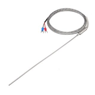 Thermocouple Temperature Control Sensor Probe PT100 1.5m cable 20cm 