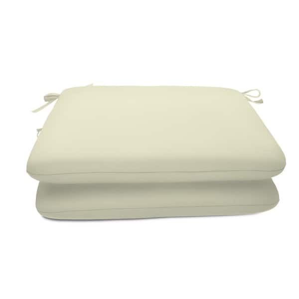 18 Inch Square Solid Color Sunbrella Outdoor Seat Cushions Set Of 2 On Sale Overstock 30979738