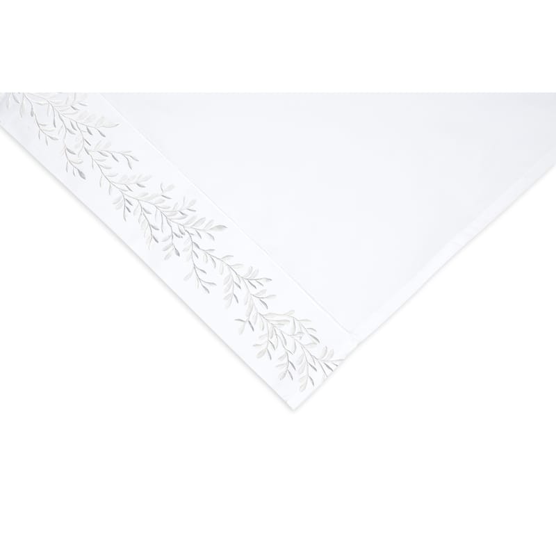 Home Sweet Home Collection 600TC Cotton Floral Vine Embroidery Sheet Set - 3 colors