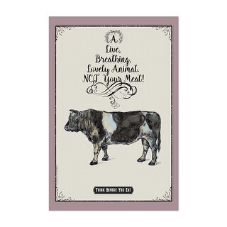 Cows Rights Animal Rights Cow Illustrations Animals Cattle Ox Art Print/Poster ...
