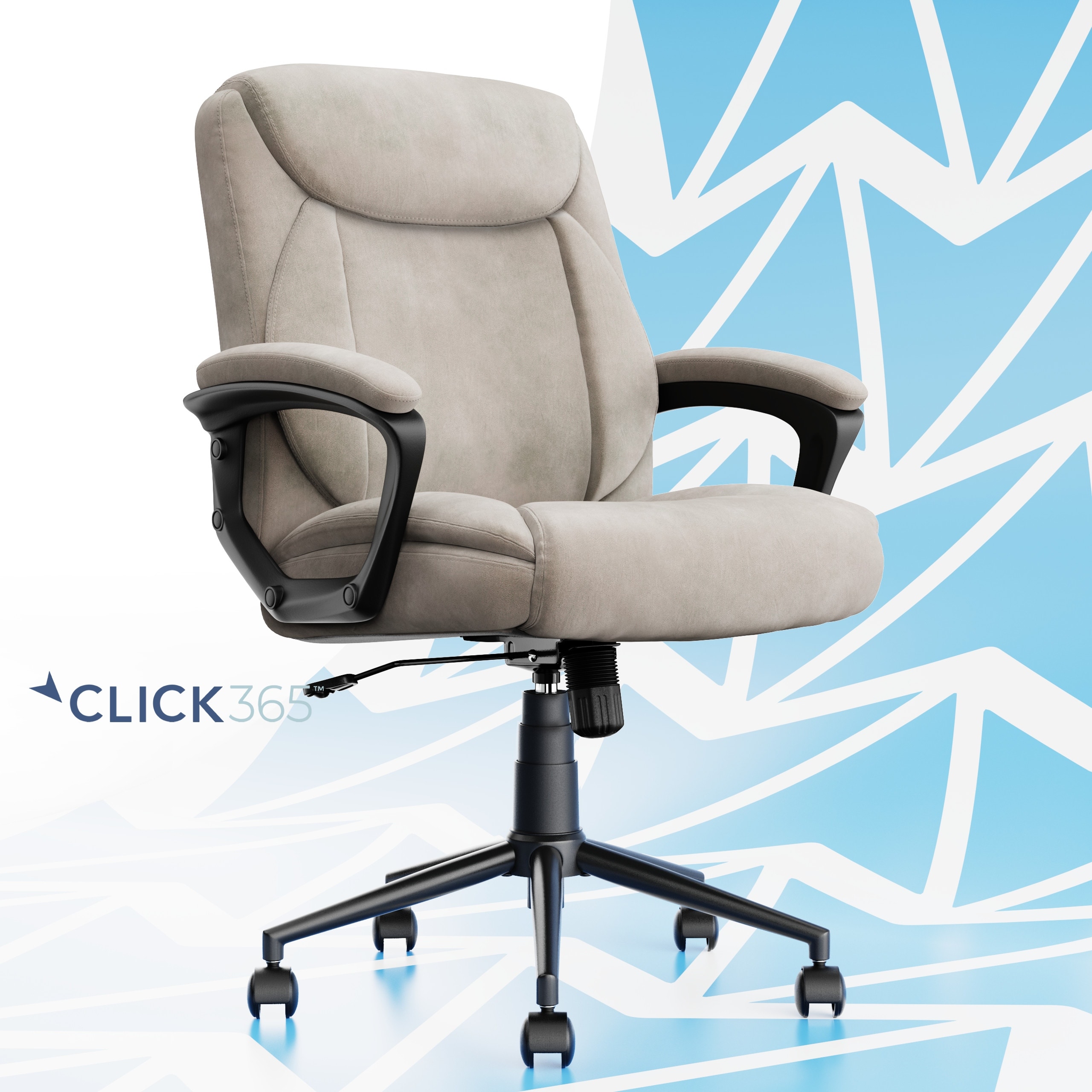 Click365 Transform 1.0 Extra Comfort Ergonomic Mid Back Desk Chair