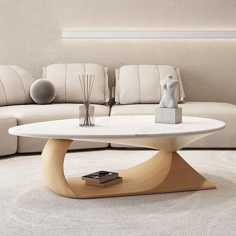 JASIWAY Affordable Luxury Modern Coffee Side Table