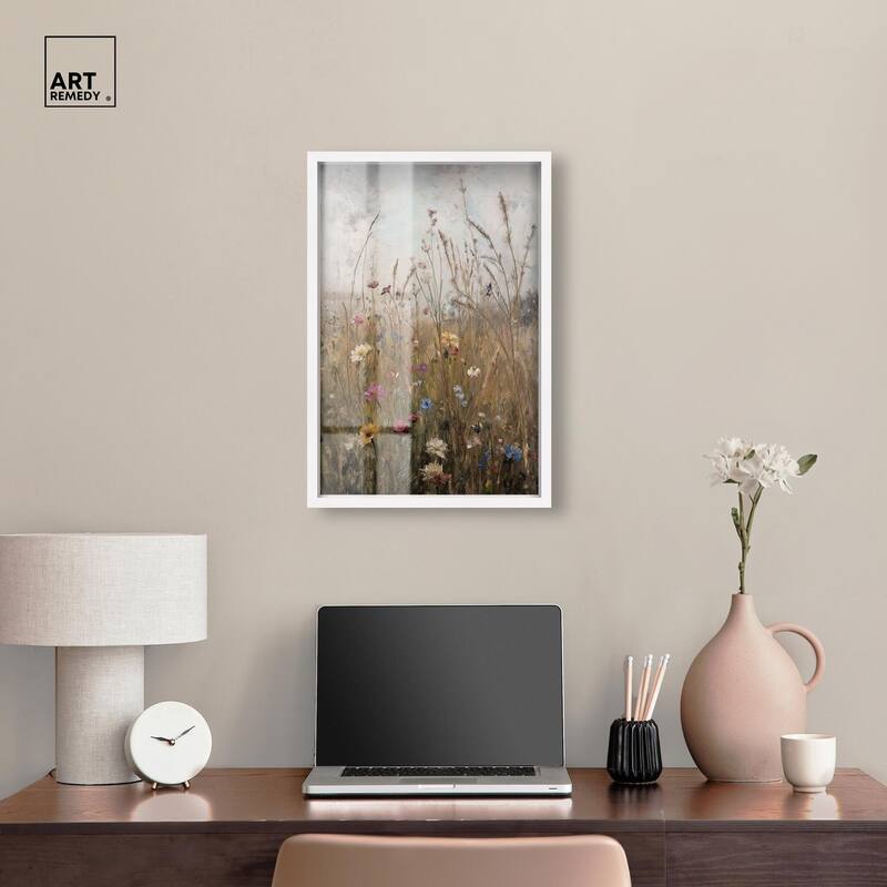 Field of Forgotten Dreams I Shadowbox by Art Remedy