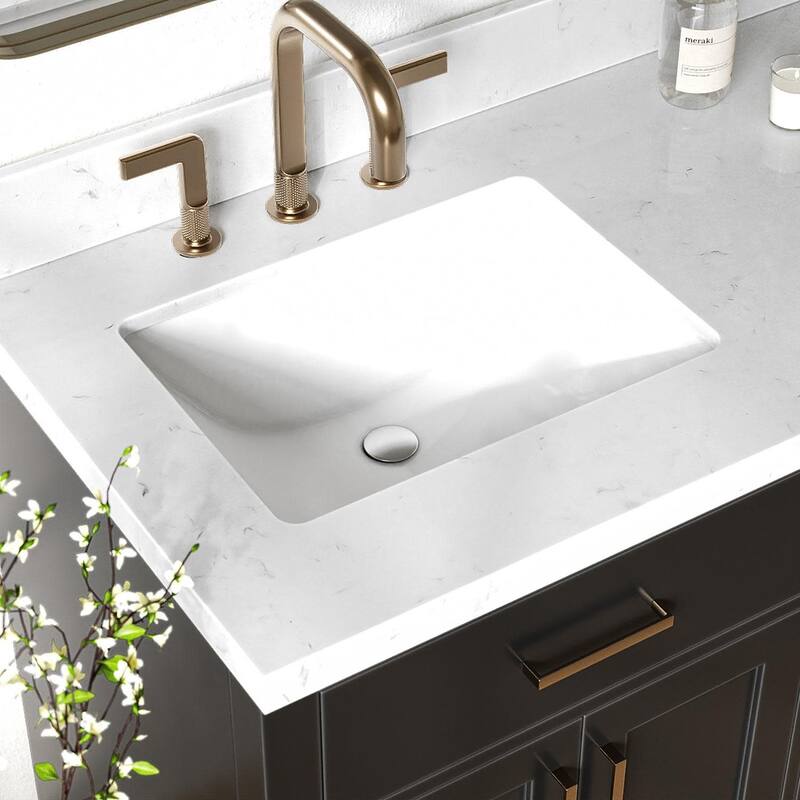 Ariel T066DCQRVO Hepburn 66" Free Standing Double Basin Vanity Set