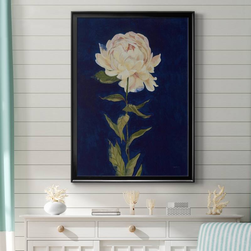 PRETTY AS A PEONY I Premium Framed Canvas - Ready to Hang