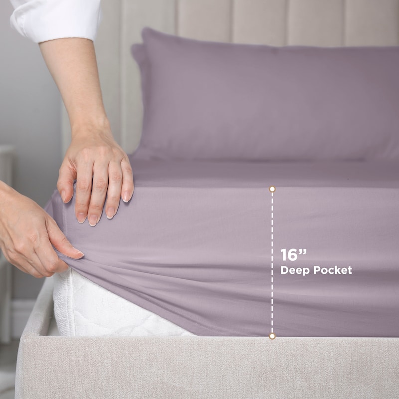 Martex Supima Cotton Sheet Set Sateen Luxury Soft Breathable Bedding