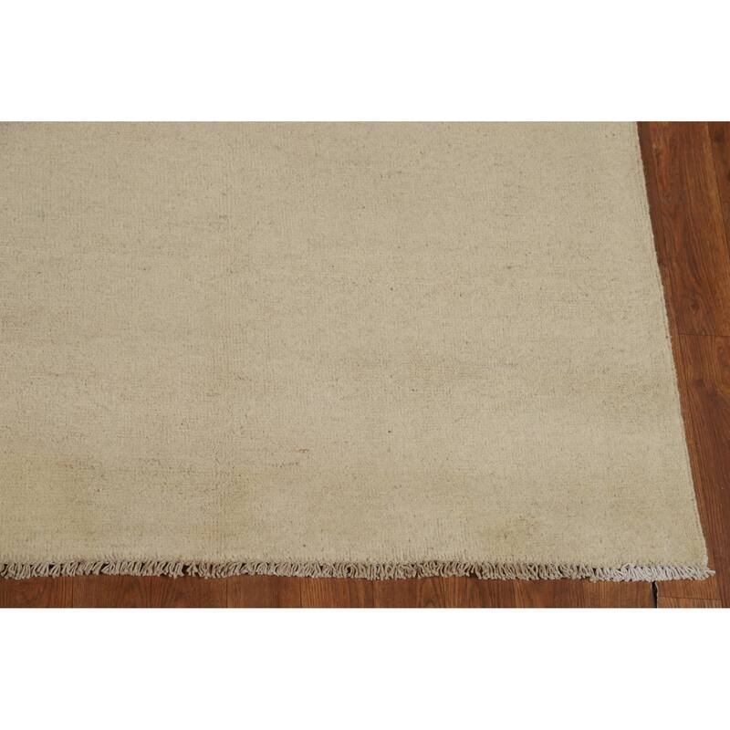 Modern Gabbeh Oriental Area Rug Handmade Wool Carpet - 6'6"x 9'9"