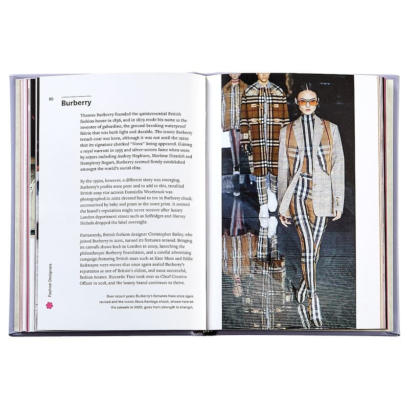 Graphic Image Little Bookof London Coffee Table Book, Leather, Lilac