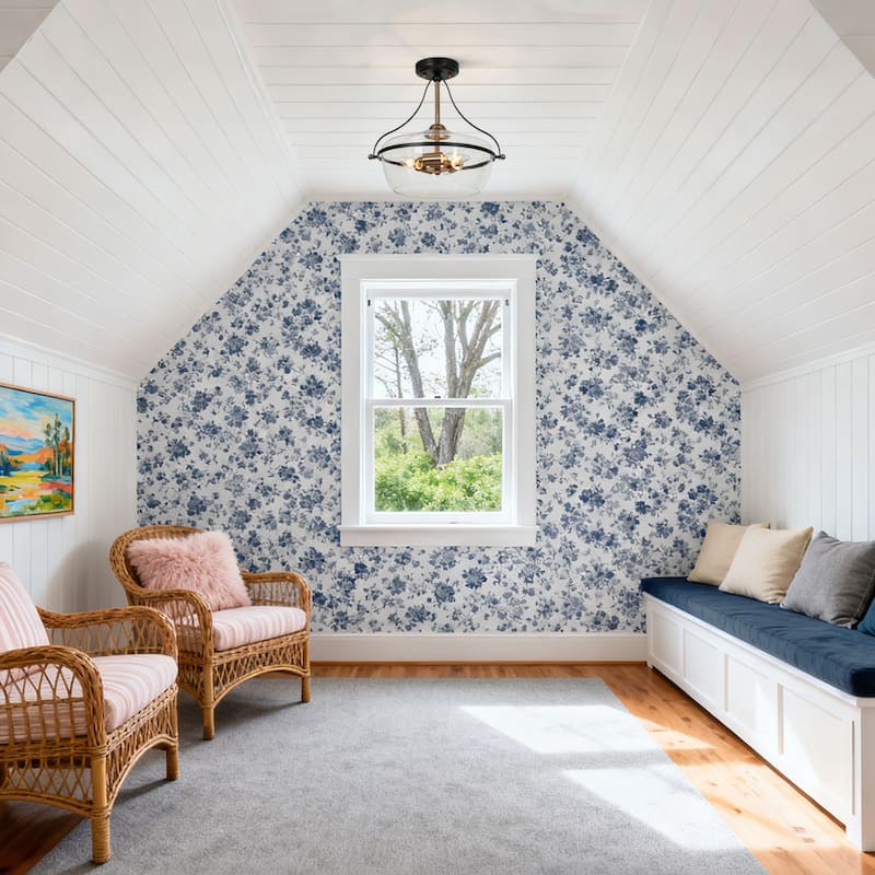 Zelena Modern Farmhouse 3-Light Black Gold Glass Bowl Semi-flush Mount Ceiling Lights