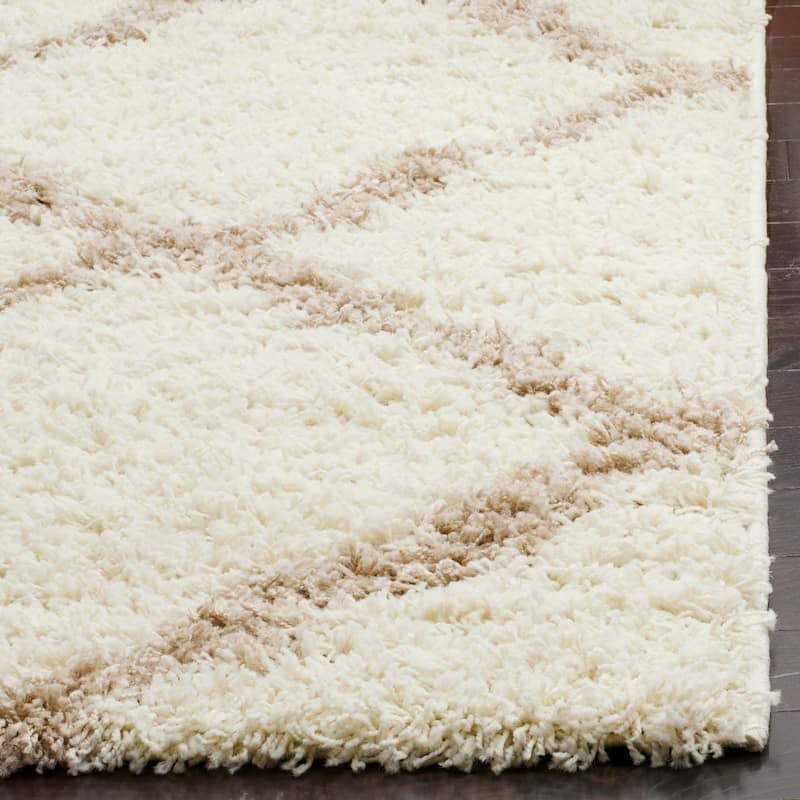 SAFAVIEH Dallas Shag Giusy Trellis 1.5-inch Thick Rug
