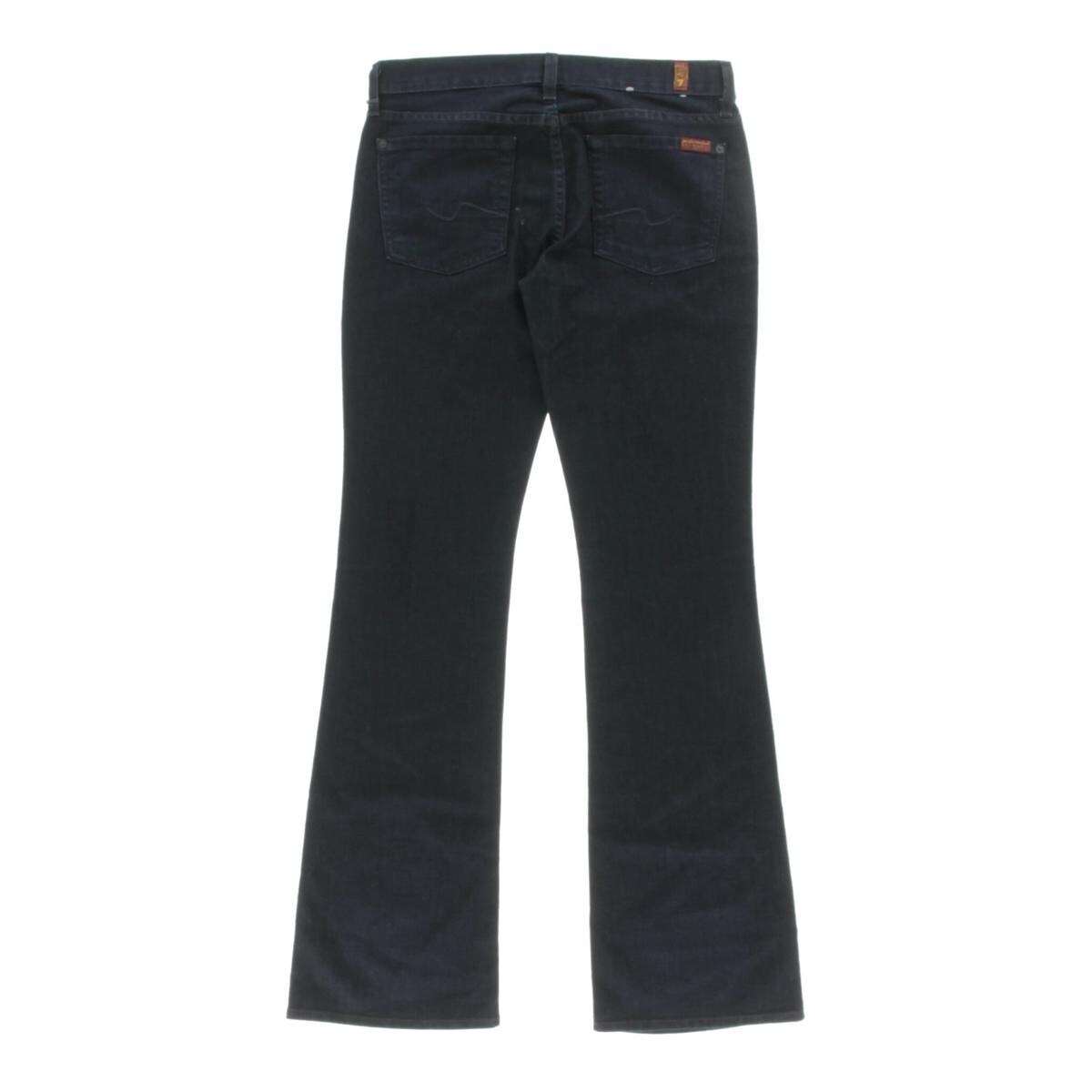 petite low rise bootcut jeans