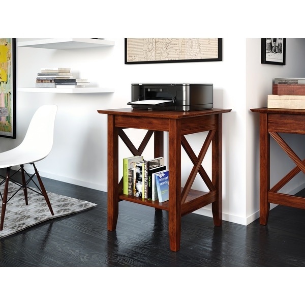 Atlantic Furniture Lexi Walnut Wood Printer Stand. Opens flyout.