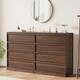 preview thumbnail 6 of 5, Modern Drawer Dresser & Nightstand with Large Storage, for Bedroom, Living Room, Nursery, Entryway