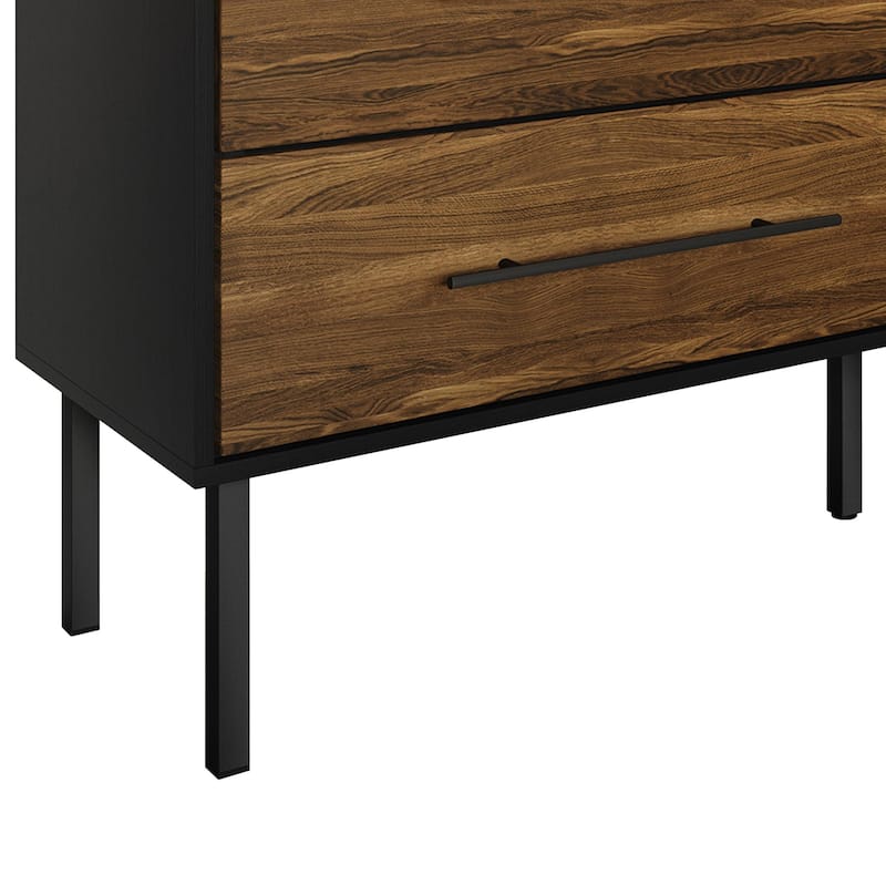 CraftPorch Transitional 4-Drawers Wooden Dresser