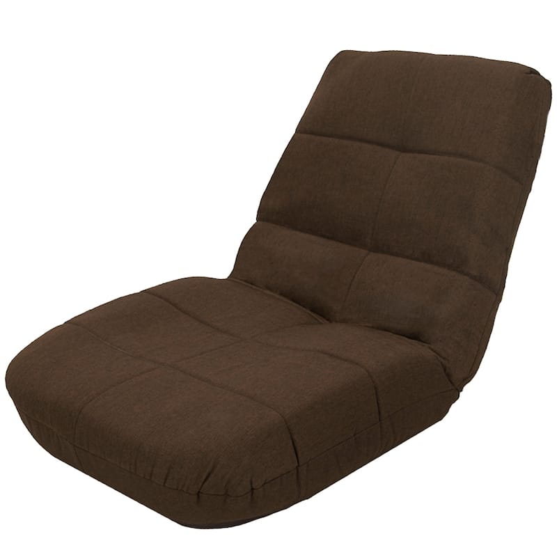 Folding Padded Floor Chair with with Adjustable Backrest for Lounge Meditation or Gaming