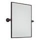 preview thumbnail 1 of 1, Minka Lavery Standard Rectangle Pivoting Bathroom Mirror